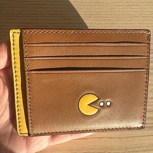 NWOT Coach x PAC-MAN Limited Edition Card Holder